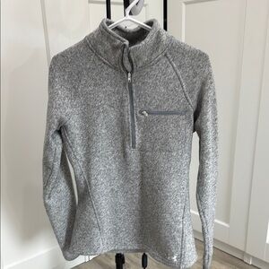 Under Armour Gray Plush 1/4 Zip